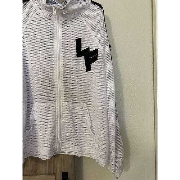 NWT LF the brand mesh zip front track jacket women’s small - Picture 3 of 7